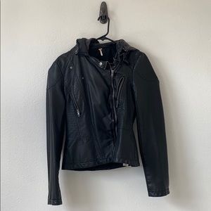 Women’s Free People Faux Leather Jacket